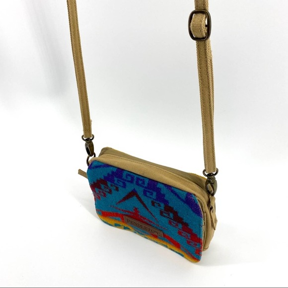 Pendleton Aztec Wool Canvas Crossbody - Picture 9 of 13